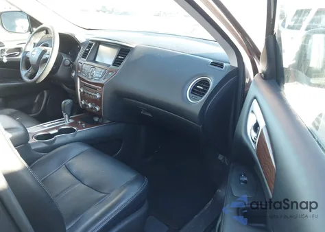 2019 Nissan Pathfinder Platinum из США, поврежденный, VIN 5N1DR2MN5KC650092